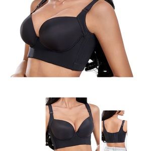 Fashion Deep Cup Bra -Bra With Shapewear Full Coverage Back Bra Push Bra